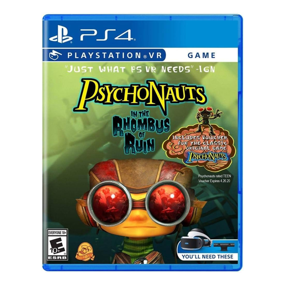 PS4 - Psychonauts In The Rhombus Of Ruin VR Game  - Fisico - Nuevo