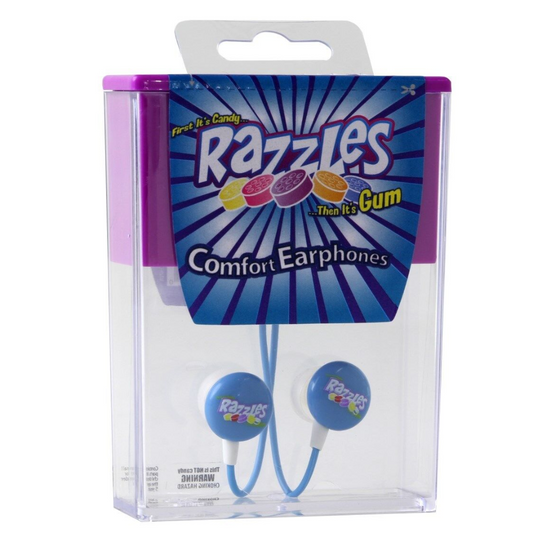 Tecnologia - Audifonos Alambricos Azules - Razzles