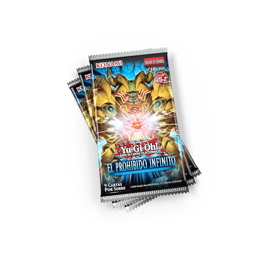 TCG Yu Gi Oh - El Prohibido Infinito 1ra Edicion - Sobre (Español)