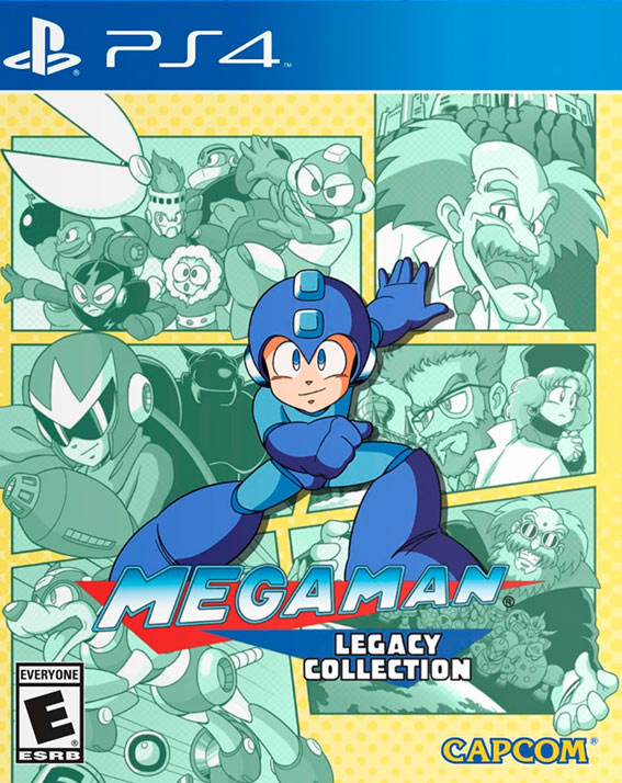 PS4 - Megaman Legacy Collection - Fisico - Usado