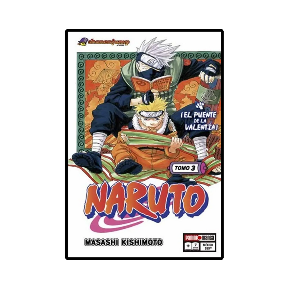 Manga   - Naruto - Tomo 3 -  Panini Mexico