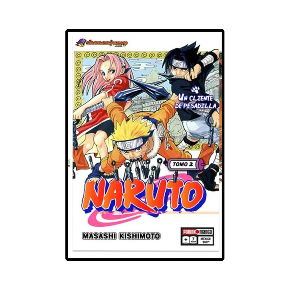 Manga   - Naruto - Tomo 2 -  Panini Mexico