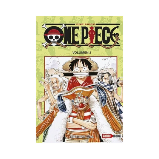 Manga  - One Piece - Tomo 2 -  Panini Mexico