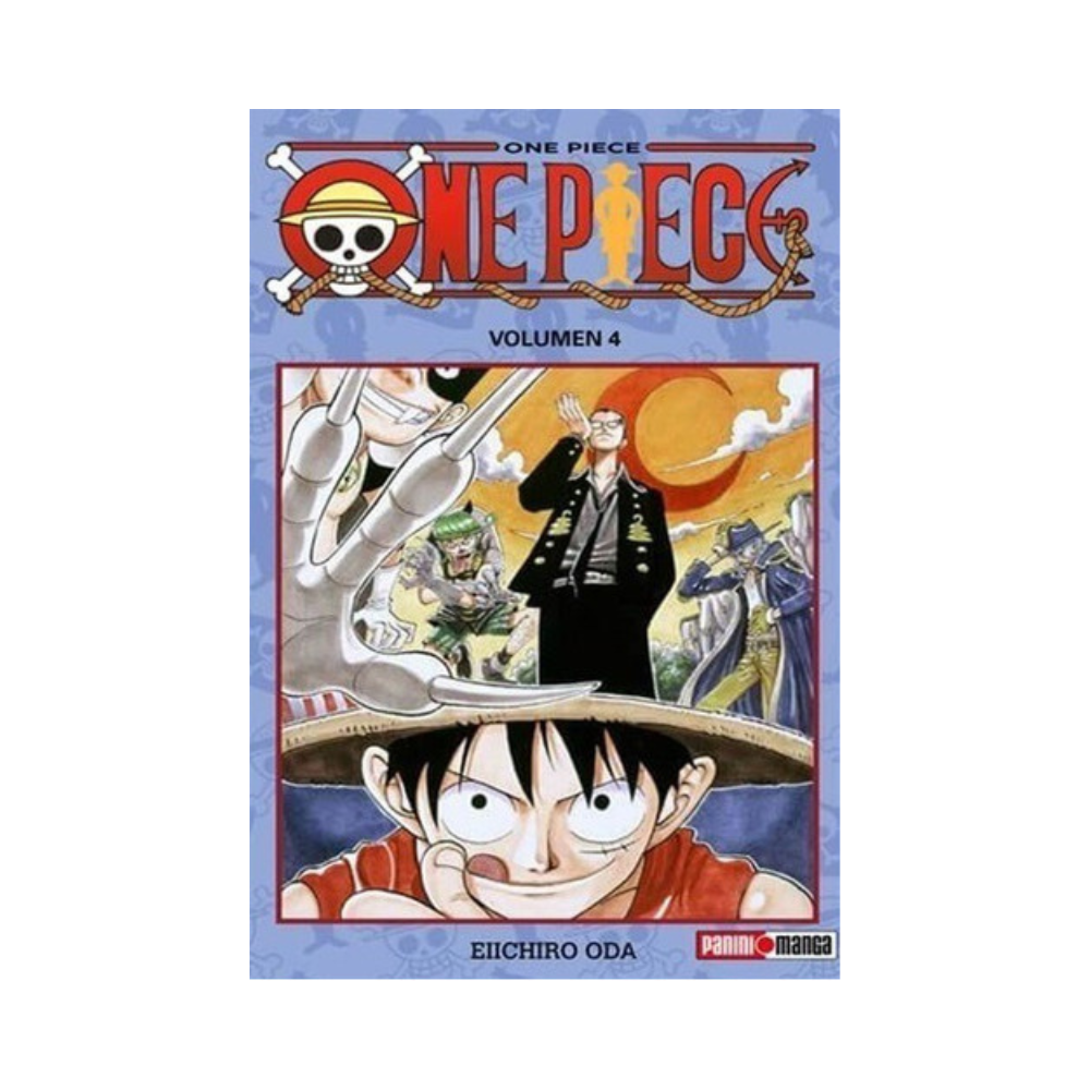 Manga  - One Piece - Tomo 4 -  Panini Mexico