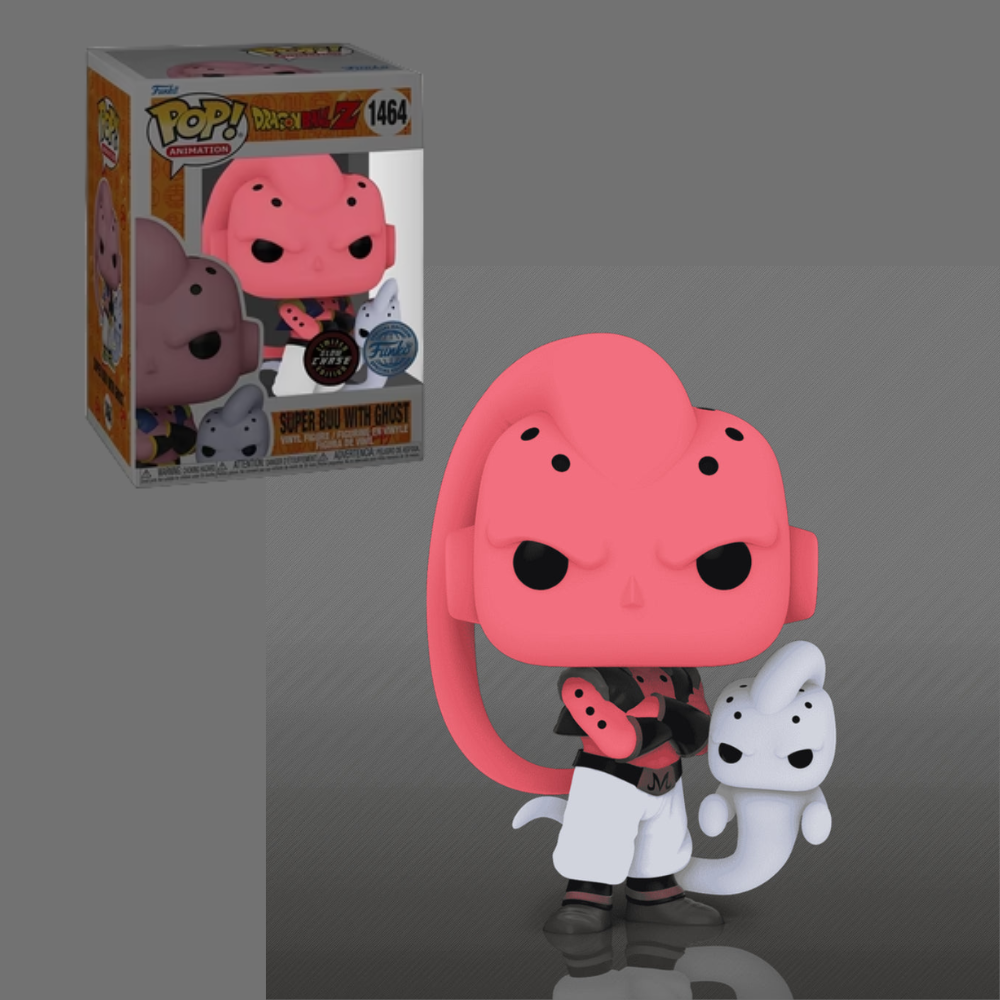 Funko Pop - Dragon Ball Z - Super Buu con fantasma - Edicion Especial (Chase)