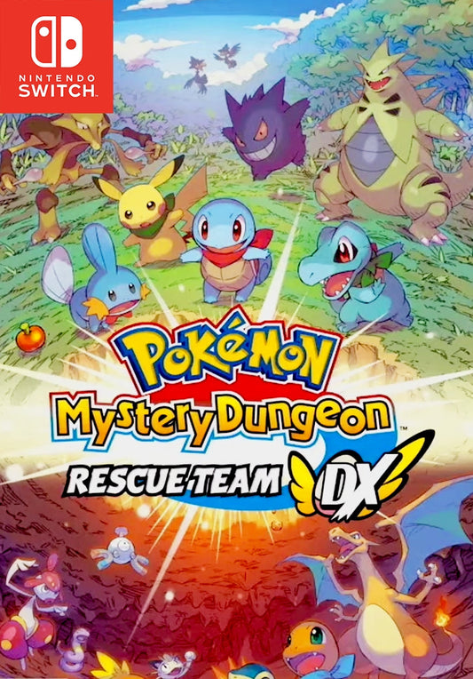 Switch - Pokemon Mystery Dungeon Rescue Team Dx  - Fisico - Usado