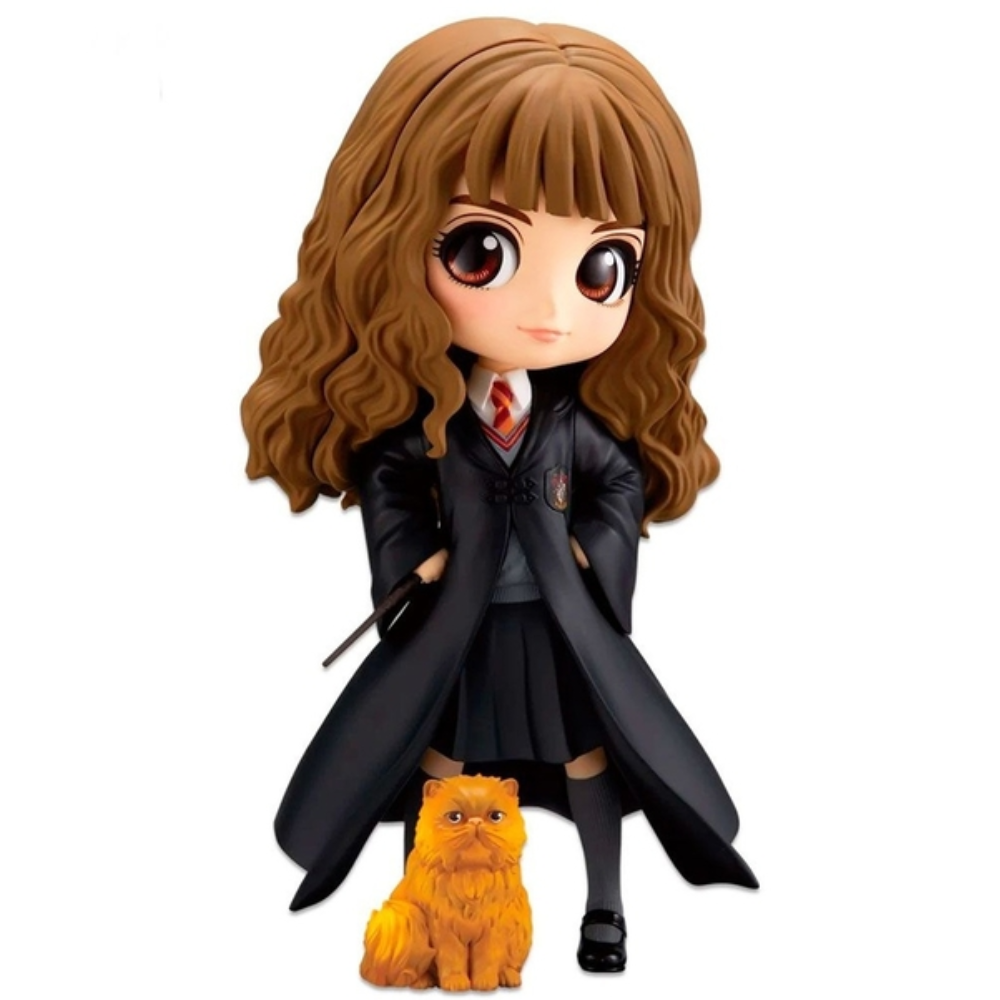 Bandai - Qposket - Harry Potter - Hermione Granger con Crookshanks