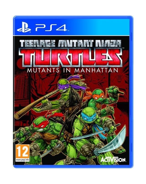 PS4 - Teenage Mutant Ninja Turtle Mutants in Manhattan - Físico - Usado
