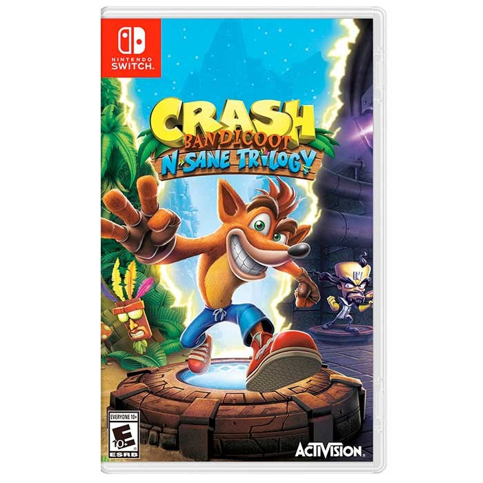 Switch - Crash Bandicoot N-Sane Trilogy - Fisico - Usado