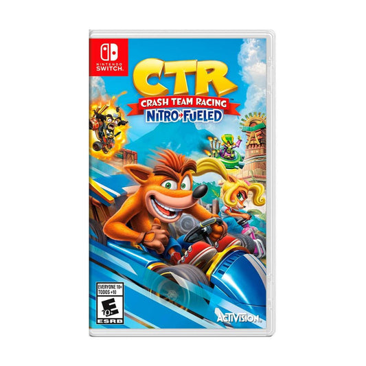 Switch - Crash Team Racing Nitro Fueled - Fisico - Usado