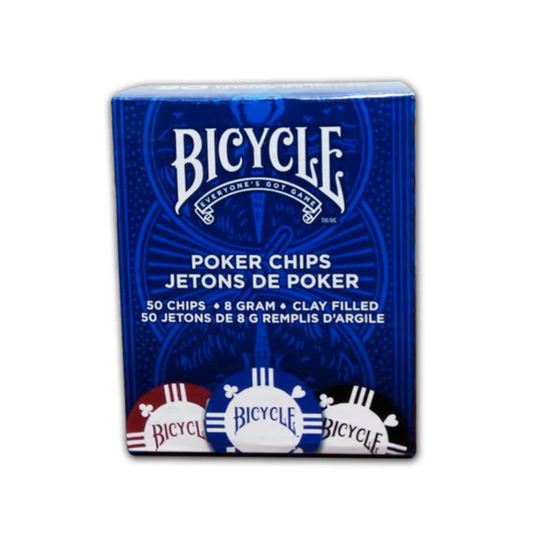 Bicycle - 50 Poker Chips 8 Gram