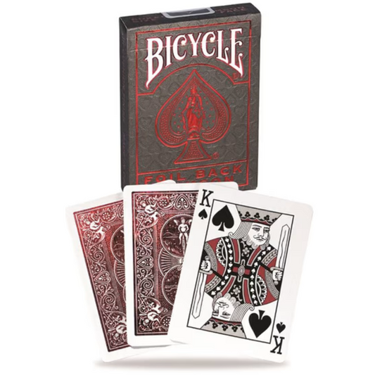 Bicycle -  Foil Back Crimson