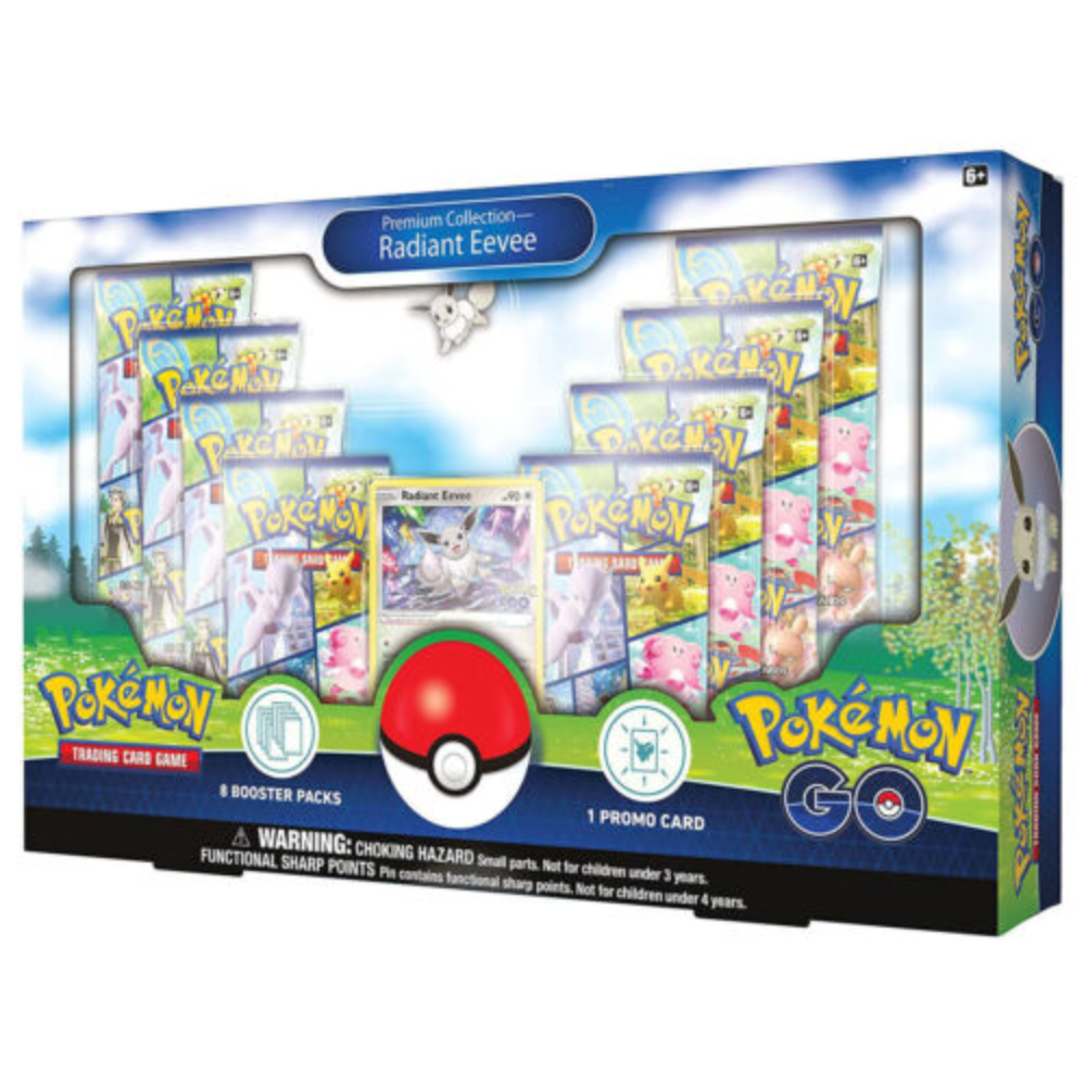 TCG Pokémon  - Radiant Eevee Pokémon Go Premium Collection (English)