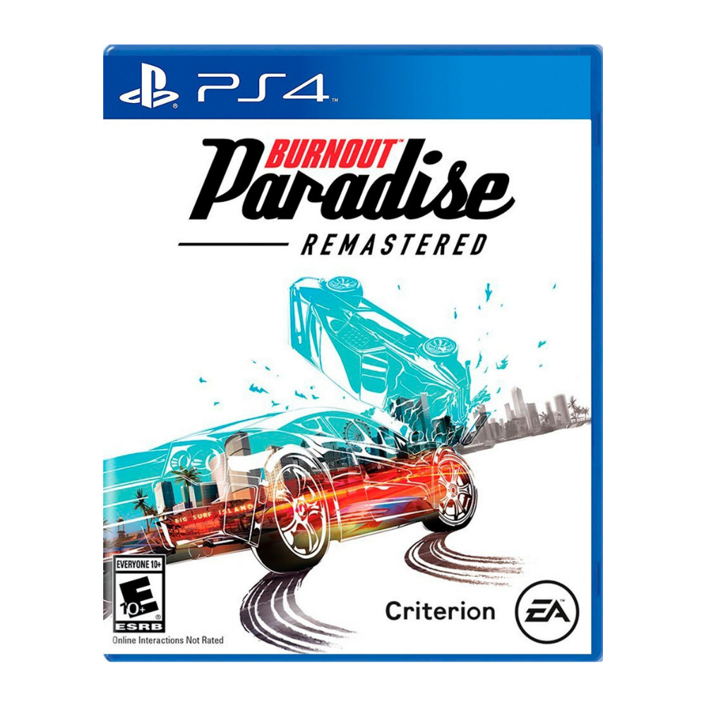 PS4 - Burnout Paradise Remasterizado - Fisico - Nuevo
