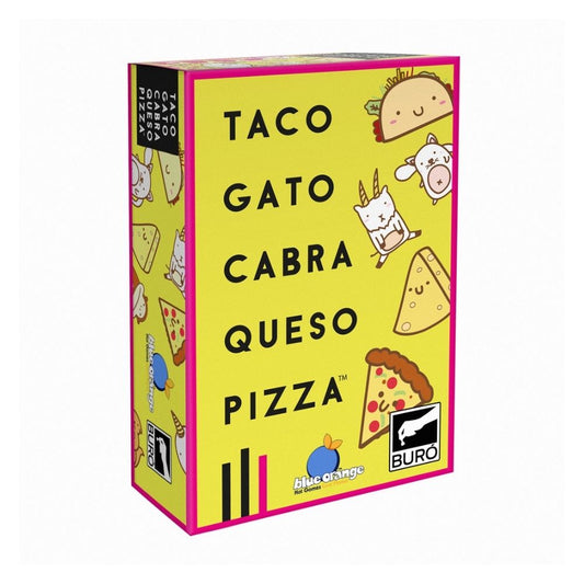 Juego de mesa - Taco  Gato Cabra Queso Pizza