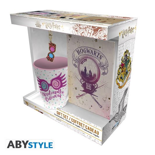 AbyStyle - Harry Potter - Mug, llavero y libreta de Luna Lovegood