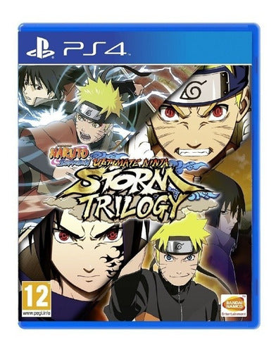 PS4 - Naruto Shippuden Ninja Storm Trilogy - Fisico - Usado