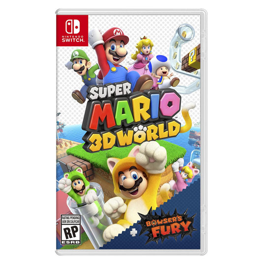 Switch - Super Mario 3D World + Bowsers Fury - Fisico - Usado