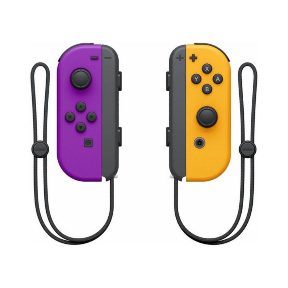 Accesorio - Switch - Control Joy con Nintendo Switch Morado/Naranja Neon - Nintendo