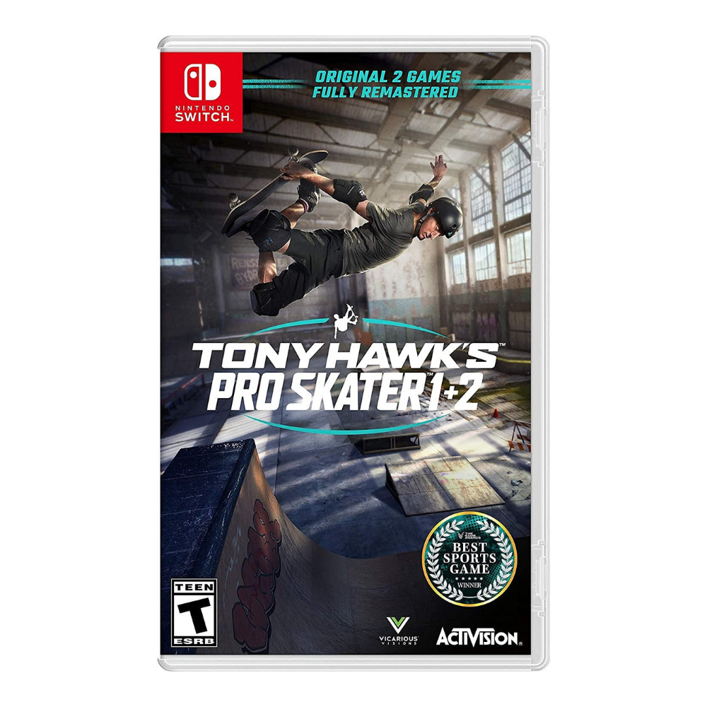 Switch - Tony Hawk Pro Skater 1+2 - Fisico - Usado