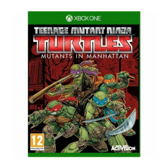 XONE -Teenage Mutant Ninja Turtles in Manhattan Tortugas Ninja  - Fisico - Usado