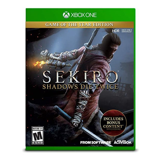 XONE - Sekiro Shadows Die Twice GOTY - Físico - Nuevo