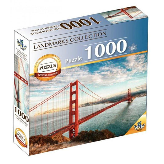 Juego de mesa - Rompecabezas 1000 Piezas - San Francisco Golden Gate