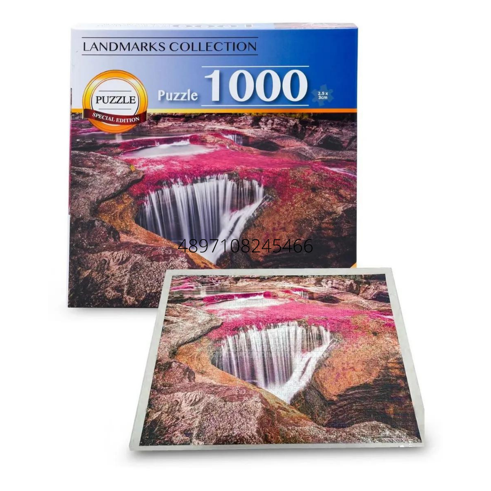 Juego de mesa - Rompecabezas 1000 Piezas - Colombia Caño Cristales