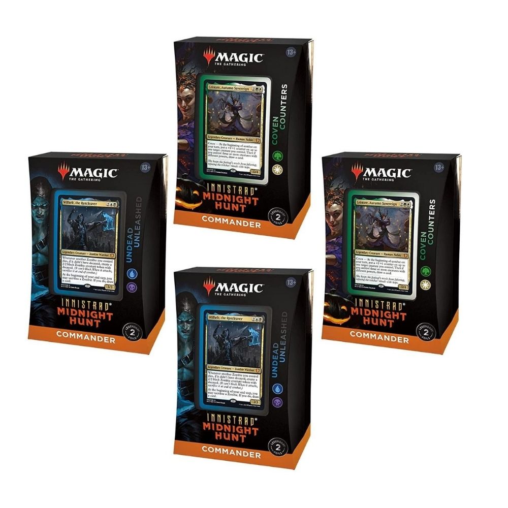 TCG Magic  - Innistrad : Caceria de Media Noche - Commander Deck