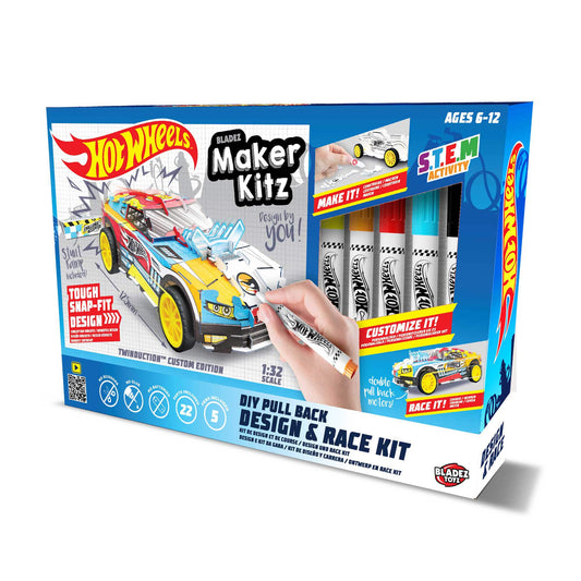 Juguete - Hot Wheels - Maker Kitz - Design & Race Kit