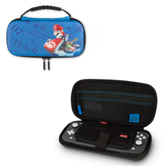 Accesorio - Switch - Estuche Duro Mario Kart Azul - Power A