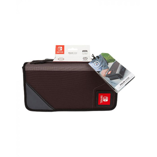 Accesorio - Switch - Estuche Rigido en Cuero Cafe - Power A