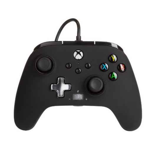 Xbox One PowerA Enhanced Wired Controller Black  -  Control XBOX one Alambrico