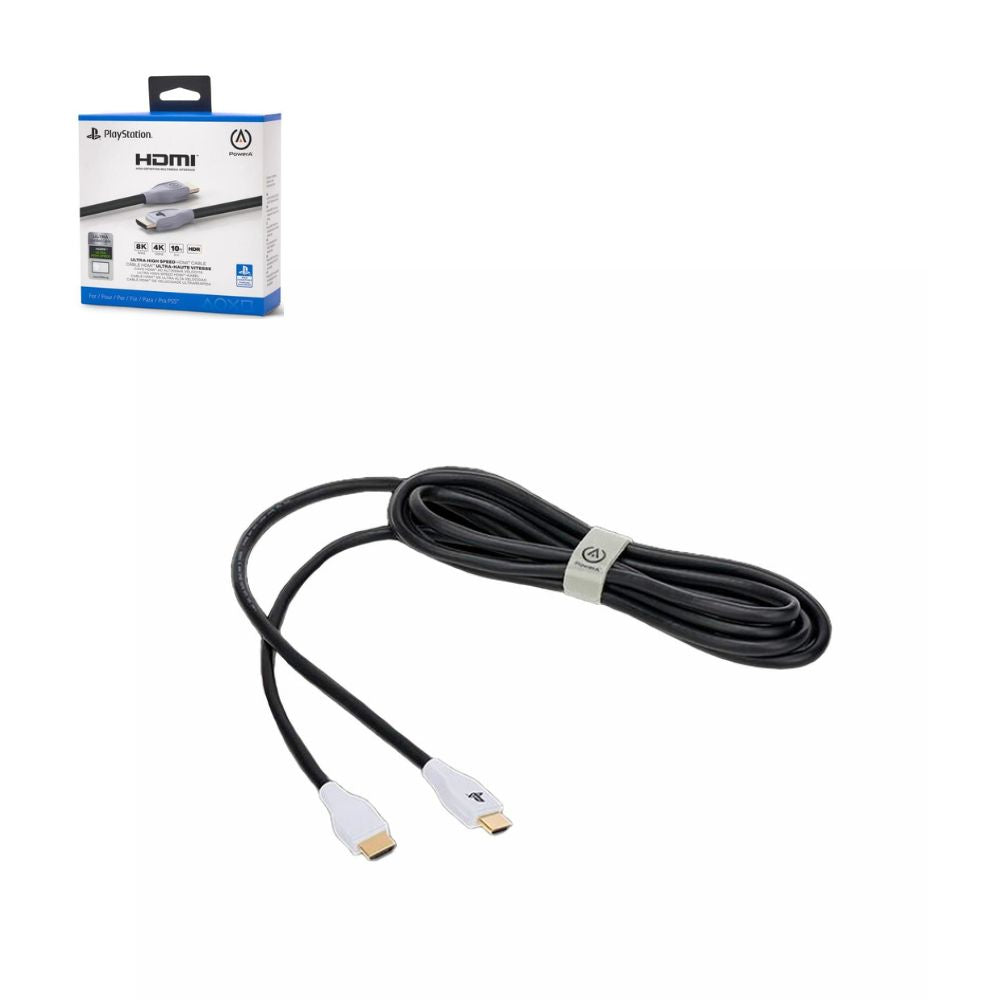 Accesorio - PS5 - Cable HDMI 2.1 high speed 8K de 3 metros - Power A