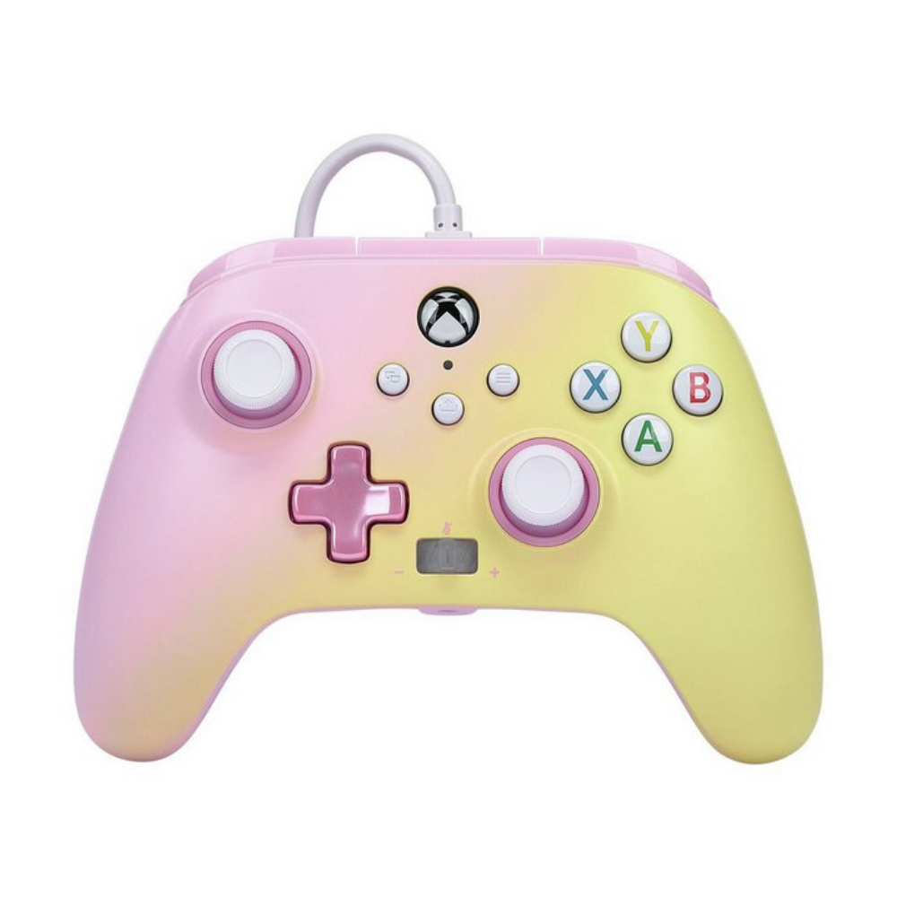 Accesorio - Xbox One / Series sx - Control Alambrico Rosado  Pink- Power A