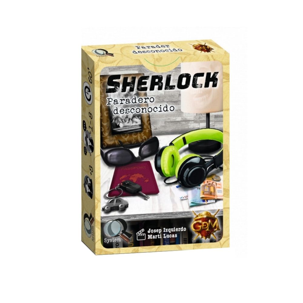 Juego de mesa -  Sherlock Paradero Desconocido