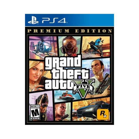 PS4 - Grand Theft Auto V Premium Online - Fisico - Nuevo