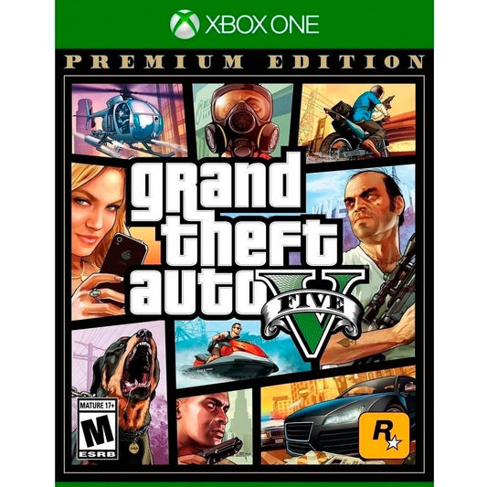 XONE GRAND THEFT AUTO V PREMIUM ONLINE EDITION - NUEVO