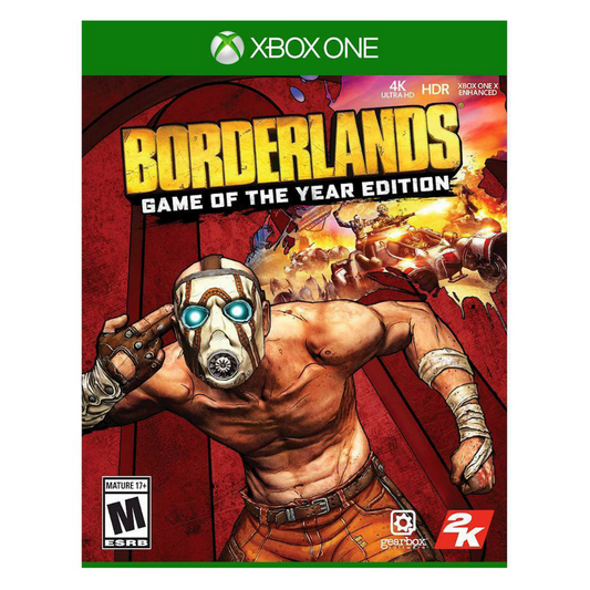X One /Xbox 360 - Borderlands Game of the year edition  - Fisico - Nuevo