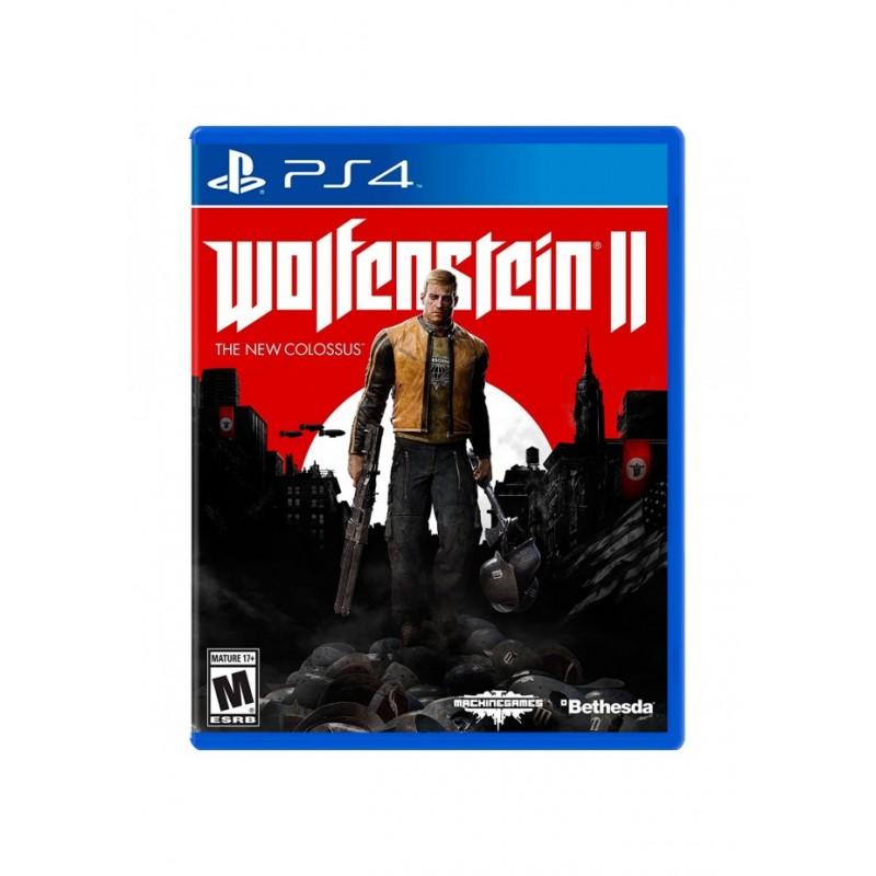 PS4 WOLFENSTEIN II THE NEW COLOSSUS - USADO
