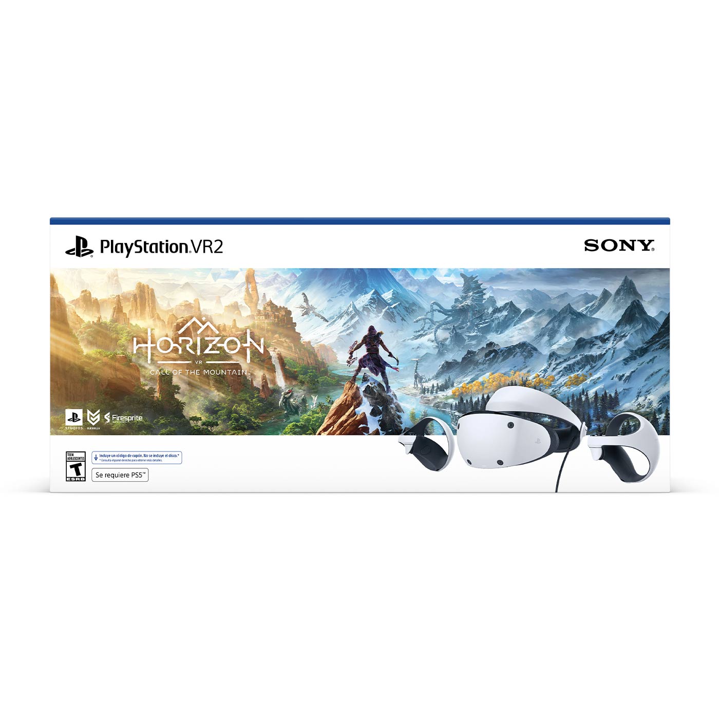 PS5 - Playstation VR2 + Horizon call of the mountain  - Fisico - Nuevo