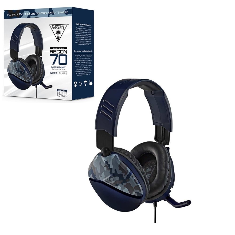 Accesorio - Audifonos - Ear Force Recon 70P Azul Camuflado - Turtle Beach