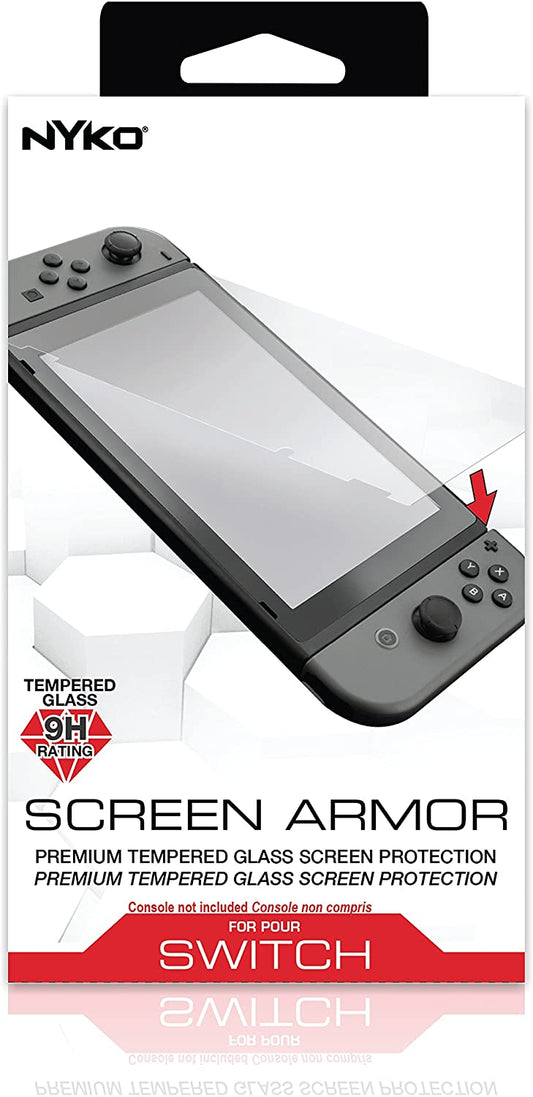 Accesorio - Switch - Protector de Pantalla de Vidrio Templado - Nyko