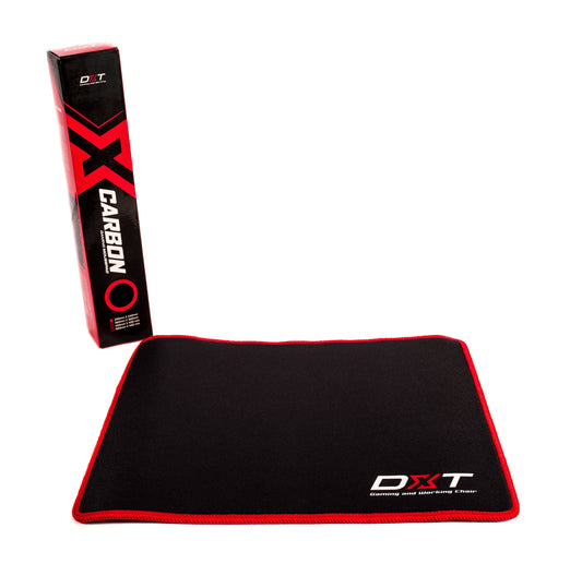 Videojuegos - PC Gaming - Mouse Pad Carbon Negro/Rojo 450x400x4 mm L - DXT