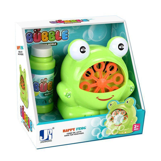 Juguete - Maquina Para Hacer Burbujas Happy Frog - Bubble Happy World