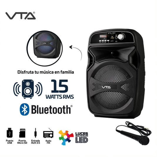 Tecnología - Amplificador Recargable 15 W con Micrófono - VTA