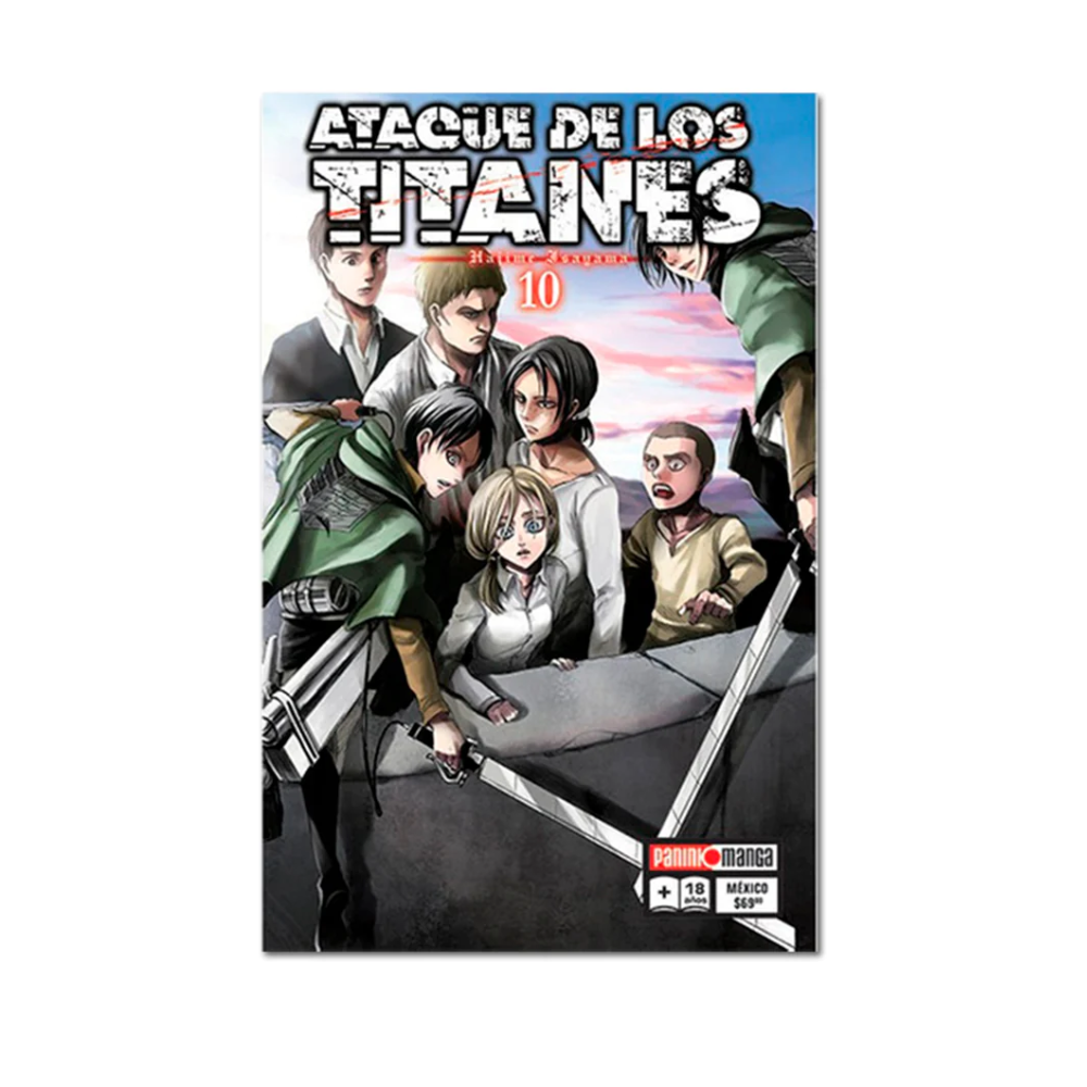 Manga  - Ataque De Los Titanes - Tomo 10 -  Panini Mexico