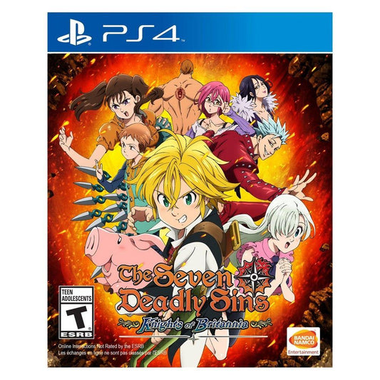 THE SEVEN DEADLY SINS KNIGHTS OF BRITANNIA