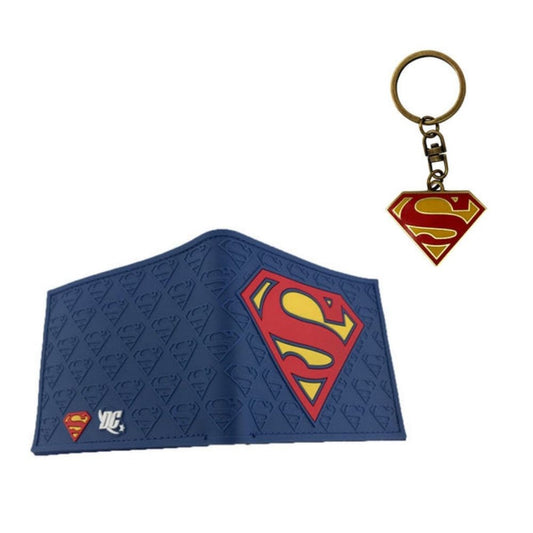 Billetera y LLavero Superman- Set de regalo
