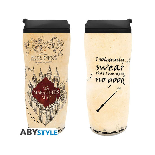 AbyStyle - Harry Potter - Mug  de viaje mapa del merodeador